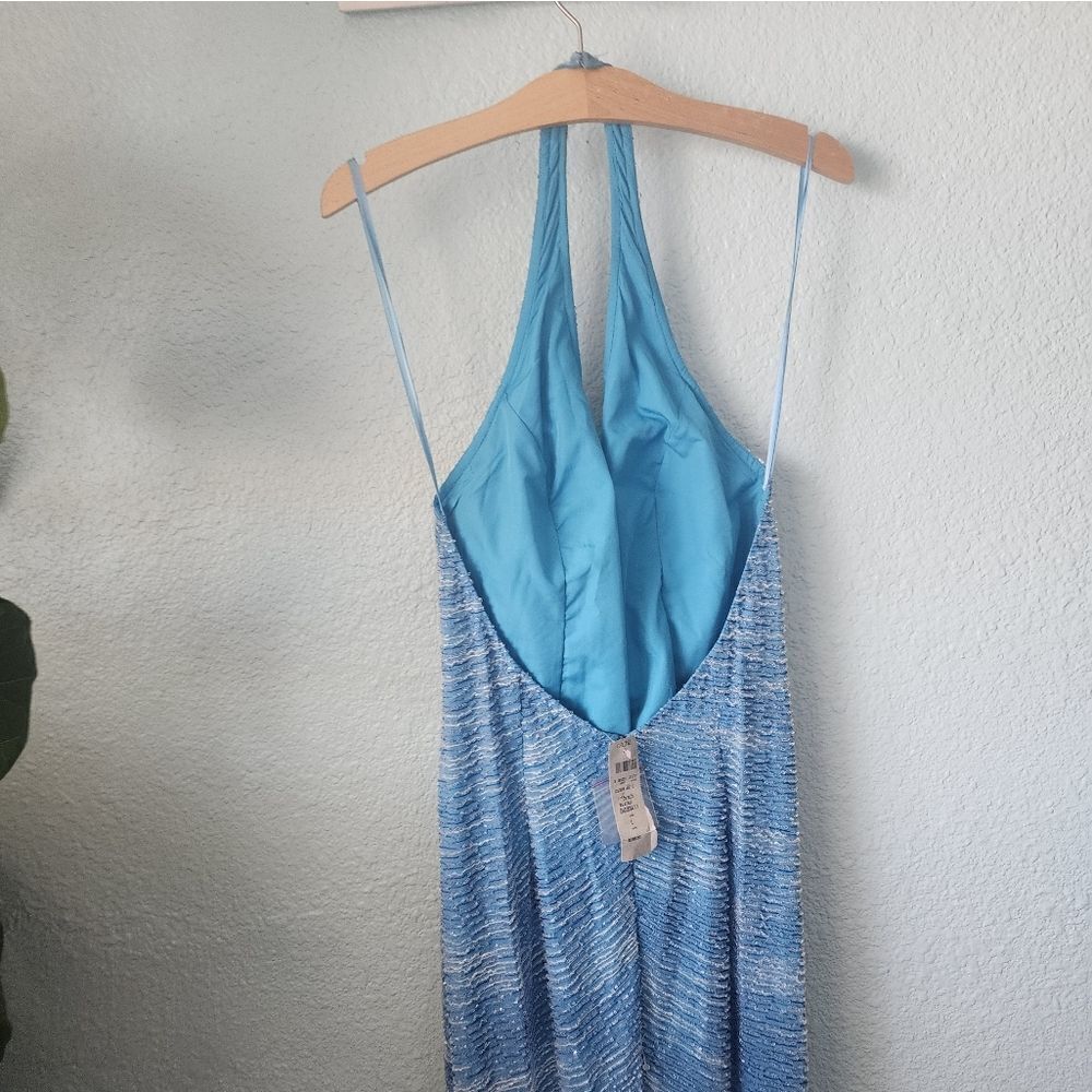 Cache Blue Halter Dress - Picture 6 of 16